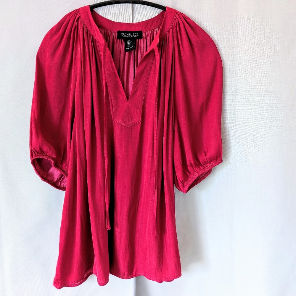 Rachel Zoe fuschia romance top